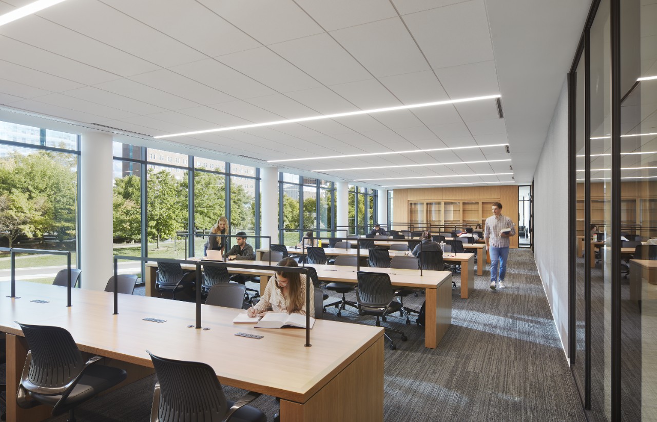 Library study space
