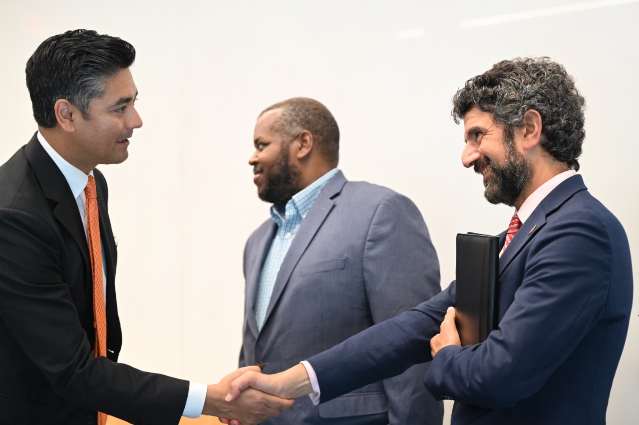 Law alumni mingle at grand opening event